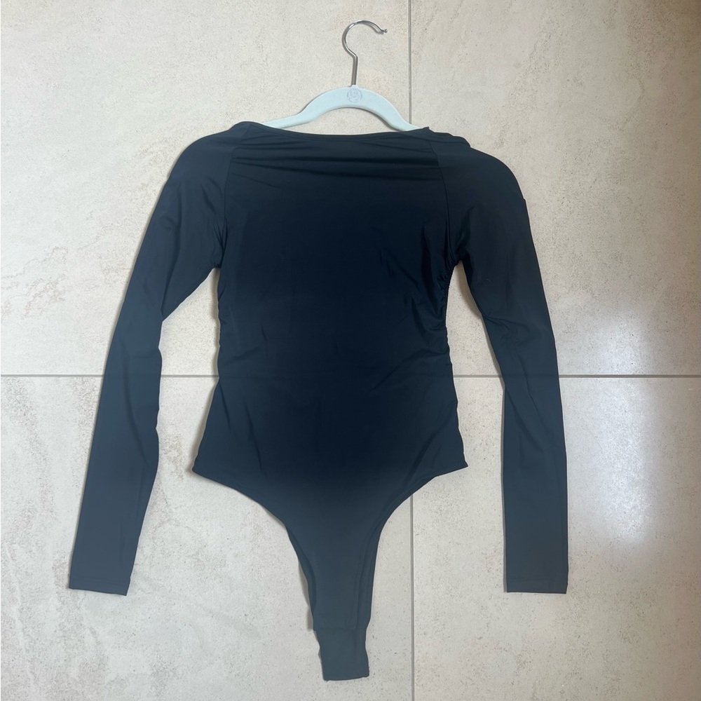 Princess Polly black backless bodysuit